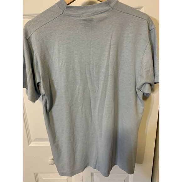 I’m Not Fat- I’m FLUFFY! Cows T-Shirt Sz L Blue Black Screen Stars Tag - Picture 7 of 7